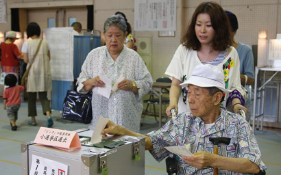 Japanese voters